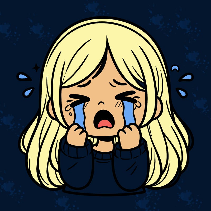 crying girl