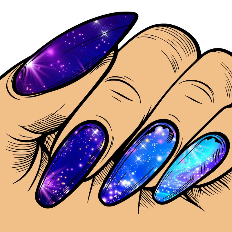 realistic nails