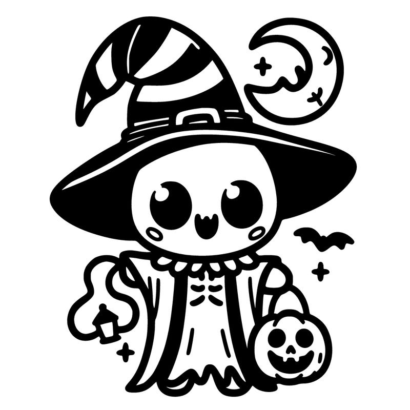 cute scary halloween