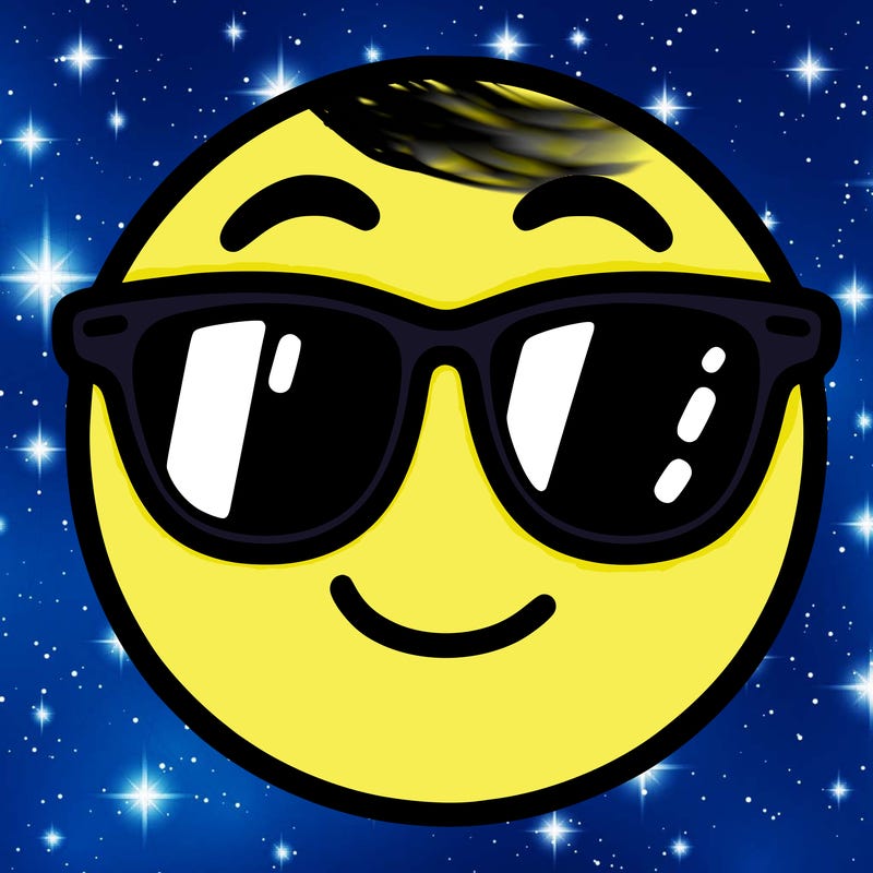 emoji with sunglasses