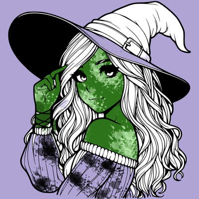 realistic witch