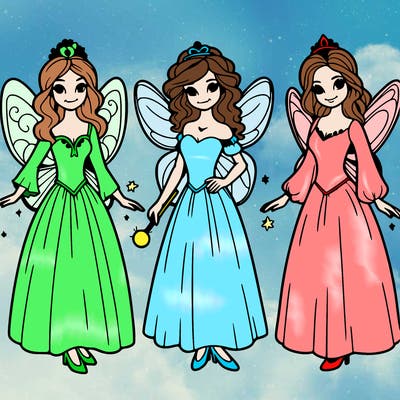3 fairy godmothers