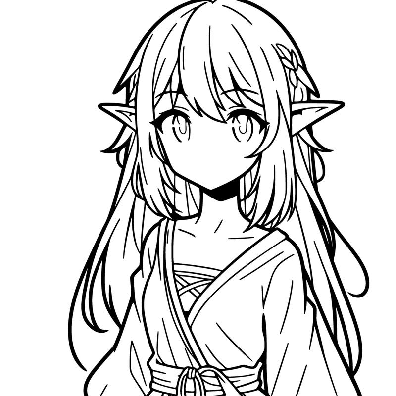 elf anime