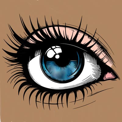 realistic eye