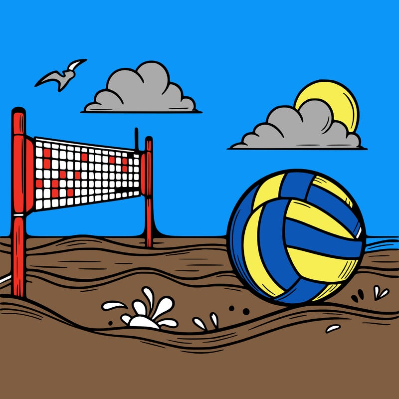 beach volleyball