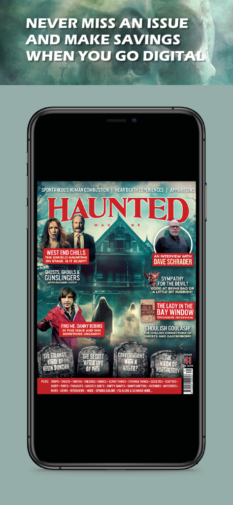 HAUNTED MAGAZINE - Entertainment App | MWM
