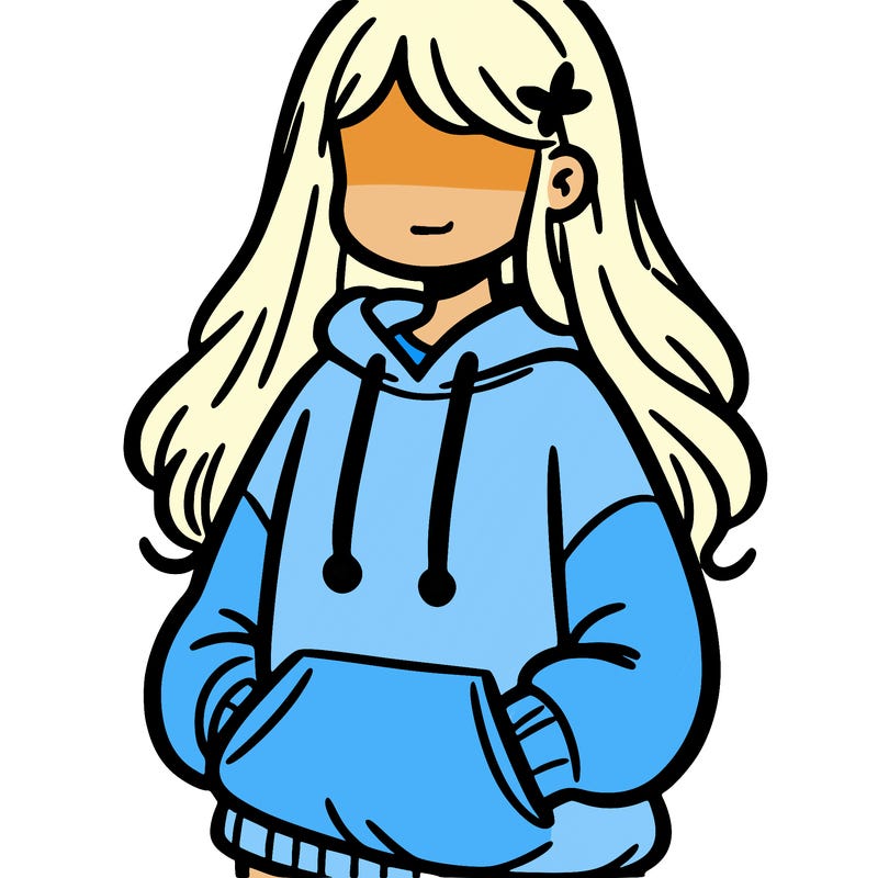 girl in sweatshirt