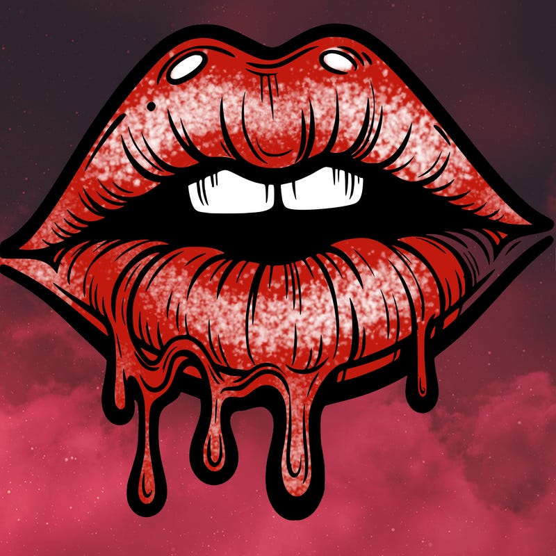 lips that look realistic and drip