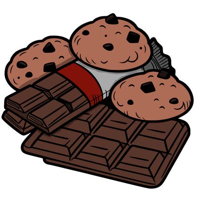 cookies and chocolate