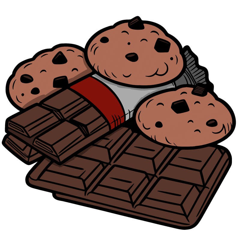 cookies and chocolate