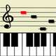 Music notes training for piano