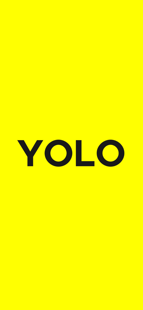 YOLO: Anonymous Q+A - YOLO anonymous Q and A app logo on a yellow background