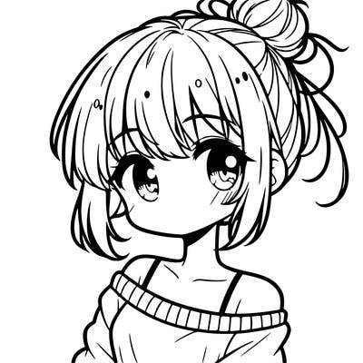 cute anime girl