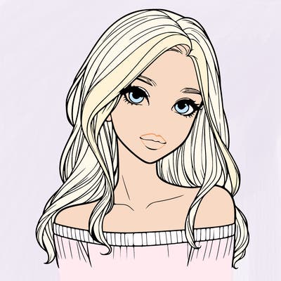 beautiful realistic girl