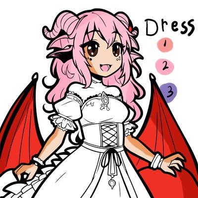 a dragon girl