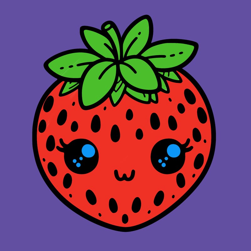 cute strawberry
