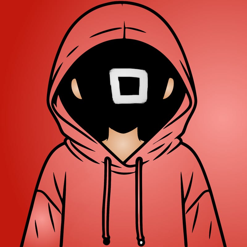 faceless girl in hoodie