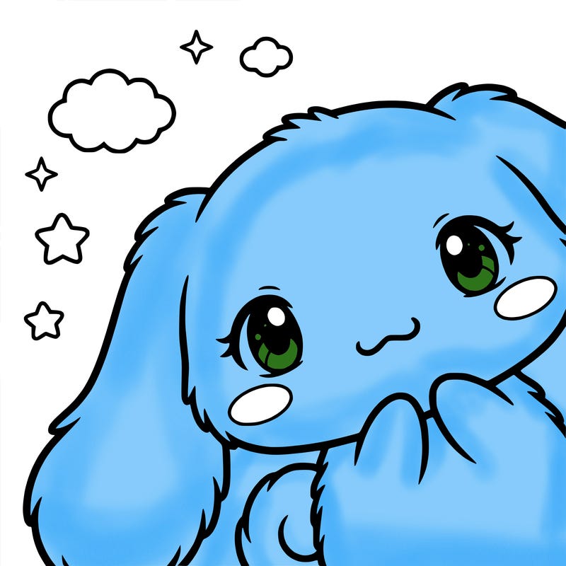 anime cinnamoroll cute fluffy