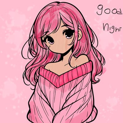 shy pretty girl wearing a sweater that is falling off one shoulder portrait