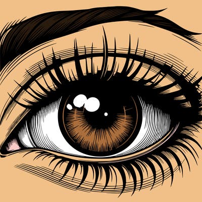 realistic eye