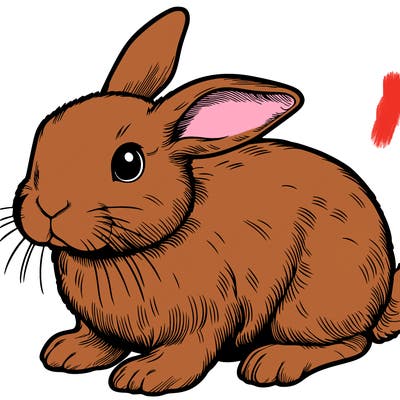 realistic bunny