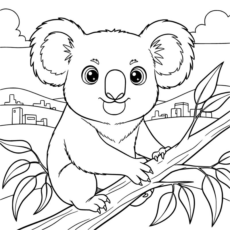 cute koala