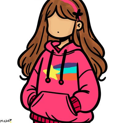 girl in sweatshirt