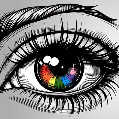 realistic eye