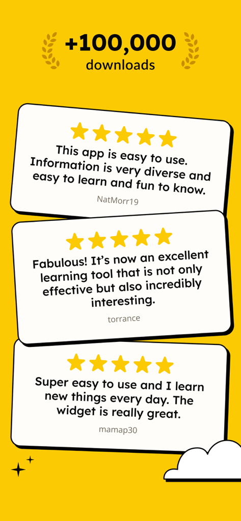 Positive user testimonials and a milestone of over one hundred thousand downloads for the GenK general knowledge app