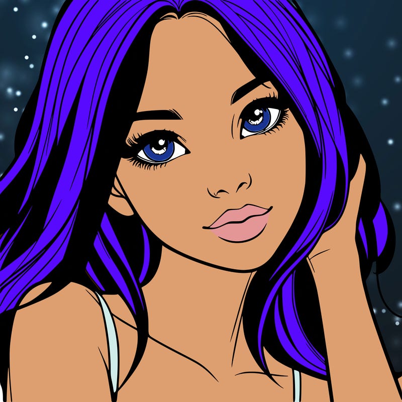 beautiful realistic girl