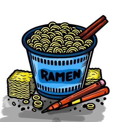 ramen noodles