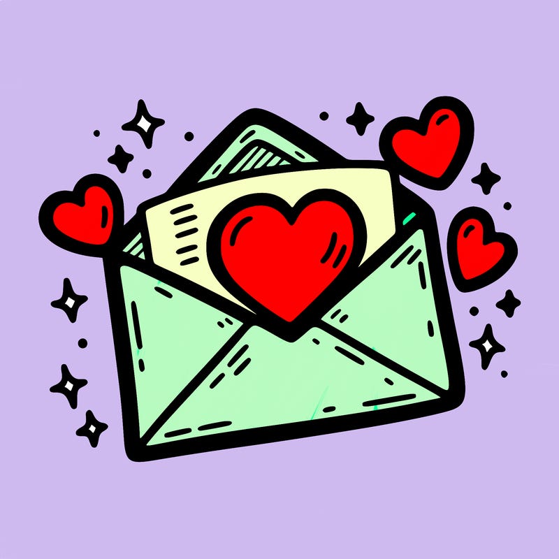 love letter envelope