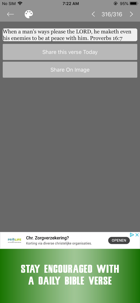 John Gill Expositions Bible - A daily bible verse from Proverbs 16 7 on the John Gill Expositions Bible app with sharing options