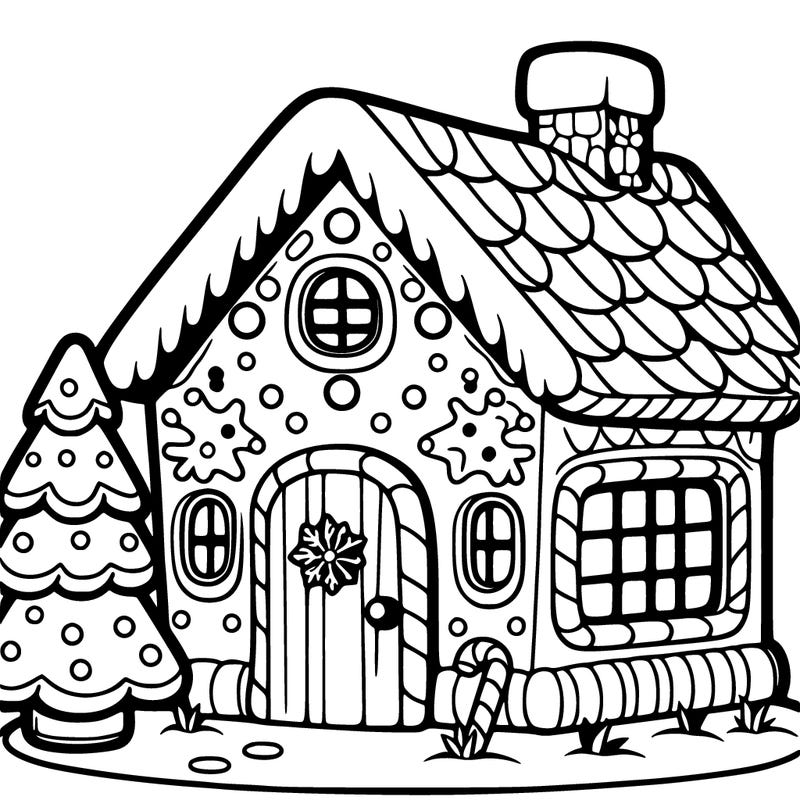 gingerbread house