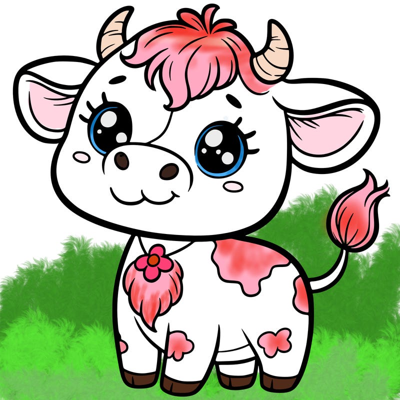cute cow
