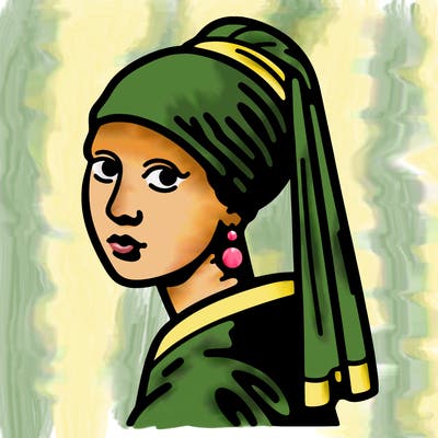 girl with the pearl earring painting