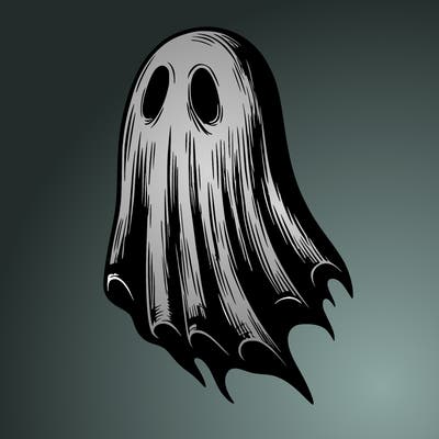 realistic creepy ghost
