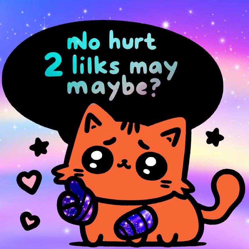 cute cat thats been hurt saiying 2 likes maybe