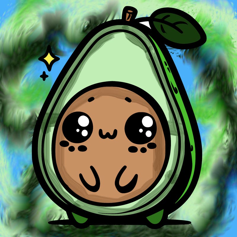 cute avocado