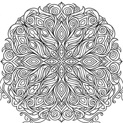 Discover serene beauty with our Eye Treatment Mandala coloring page, designed for relaxation and focus. This intricate, symmetrical pattern invites you to explore abstract motifs inspired by self-care and aesthetic harmony.