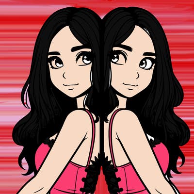 a realistic girl split