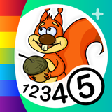 Color by Numbers - Animals + - App Icon