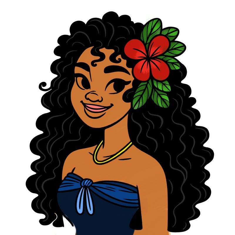 hawaiian black woman