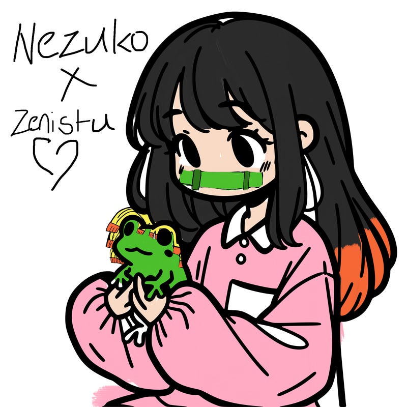 girl with long hair and a oversized shirt. and she is holding a frog