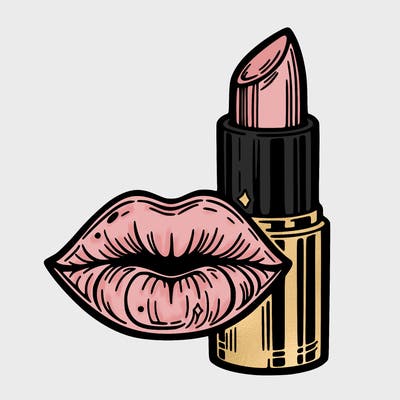 lips and lipstick