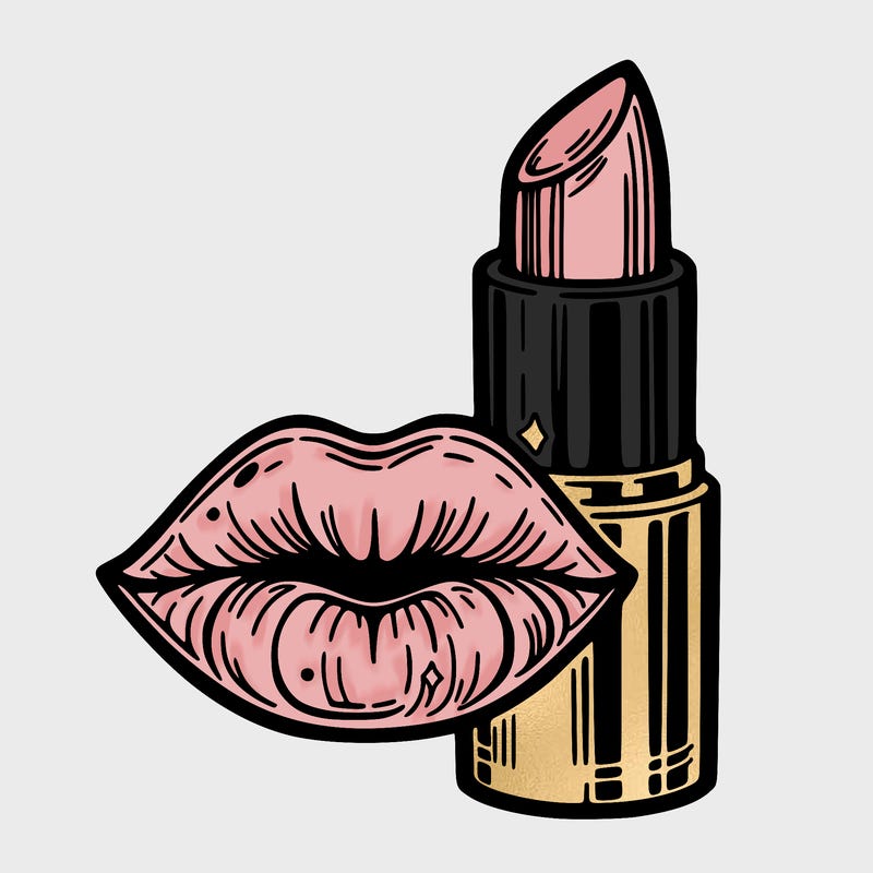 lips and lipstick