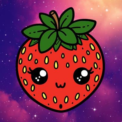 cute strawberry