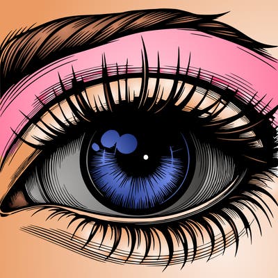 realistic eye
