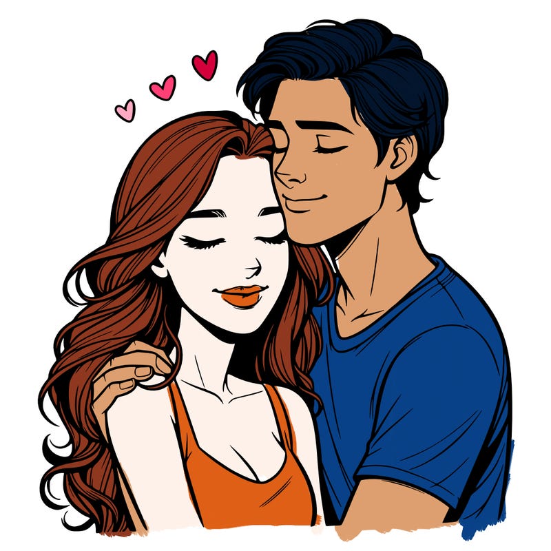 realistic couple