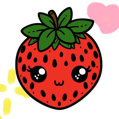 cute strawberry